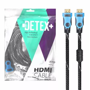 کابل 5 متری DETEX+ HDMI - مشکی