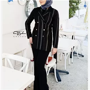 کت زنانه ژاکارد شیک و خاص 