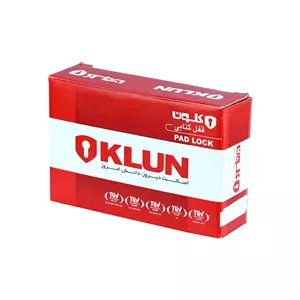 قفل کتابی کلون مدل کامپیوتری 90mm کلید آهنی