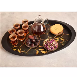 سینی مهروز مدل S-2007-121 طرح کندو ارسال پس کرایه 