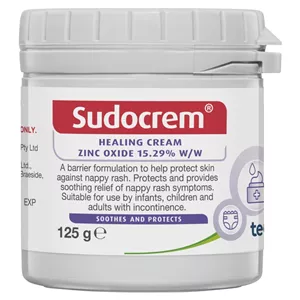 کرم سوختگی و محافظ پوست نوزاد سودو کرم بلغارستانی – Sudocrem – حجم 125 گرممناسب التهاب پوشک و ترمیم پوست حساس