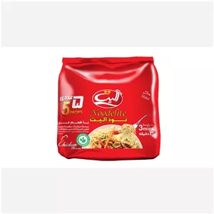  نودل فوری الیت طعم مرغ 75 گرمی پک 5 عددی