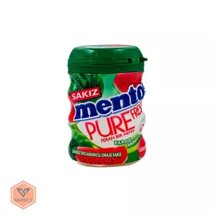 آدامس بدون قند منتوس با طعم هندوانه مدل پور فرش (Mentos Pure Fresh Watermelon)
