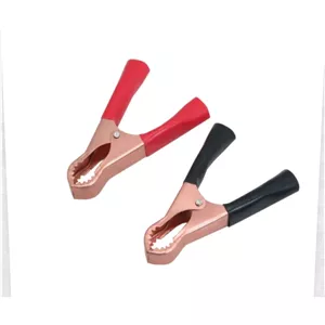 گیره سوسماری 50 آمپر به طول 80 میلی متر سایز بزرگ بسته 2 عددی 