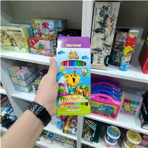 مداد رنگی 12 تایی ارژنگ 