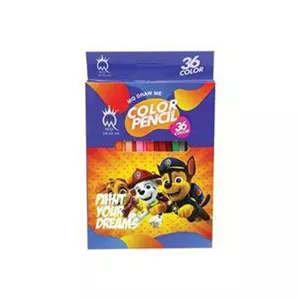 مداد 36 رنگ مقوایی سه گوش معمولی ام کیو