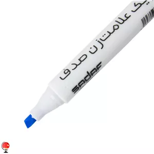 ماژیک علامت زن آبی صدف