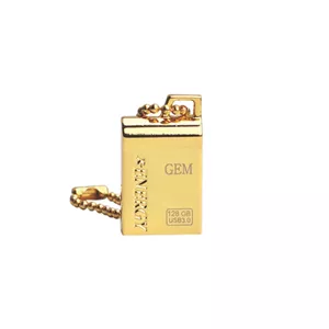 فلش مموری ایکس انرژی مدل GOLDEN GEM USB 3.0 ظرفیت 128 گیگابایت