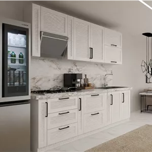 کابینت آماده 3 متری نئوکلاسیک کرکره ای