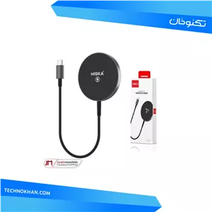 شارژر وایرلس HISKA HR08 (پس کرایه)