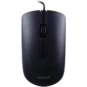 موس گیمینگ گریت GR-180 USB سیمی ارگونومیک 800 DPI کابل 1.1 متر