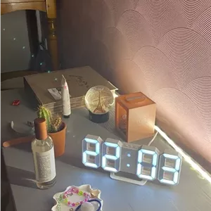 ساعت رومیزی دیجیتال مدل LED رنگی