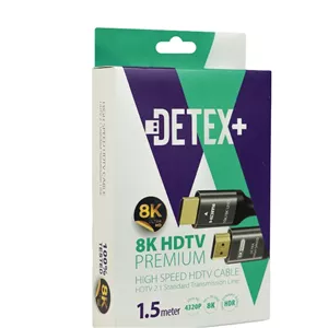 کابل 1.5 متری HDMI 8K برند DETEX