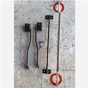 پک تقویت شاسی پراید(استرس بارو شاسی بند) میراس