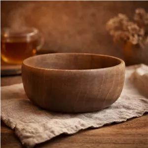 کاسه چوبی سایز 14 (عمده 22 عددی)
