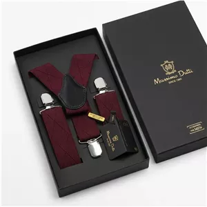ساسبند طرح لوزی برجسته برند Massimo Dutti