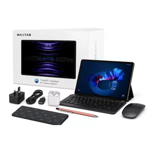 تبلت لپتاپی Maxtab Ultimate 10 Proنمایشگر 10.1 اینچ IPS HD رم 16 گیگ، حافظه 512 گیگ، 5G