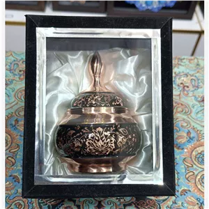 جعبه جیر قندان مس الماس تراش کوچک