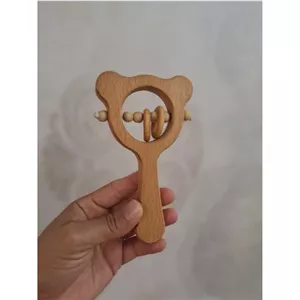جغجغه چوبی تدی چوب راش