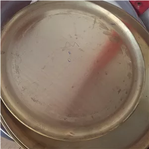 بشقاب خام برنجی