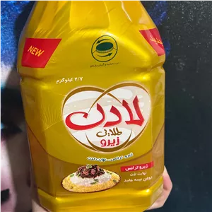 روغن نیمه جامد لادن طلایی .پلاستیکی 2700گرمی