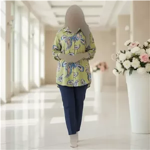 مانتو نخی زنانه مدل ستاره فری سایز خنک و راحت