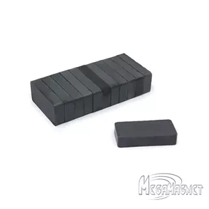 آهنربا فریت بلوکی 20x10x5 میلیمتر آهنربای سرامیکی FS20x10x5 بسته 20 عددی مگامگنت