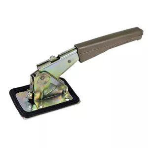 تفنگی ترمز دستی پژو 405 پارس سمند کرم (بژ) گیلان اصل 33001466 پس کرایه