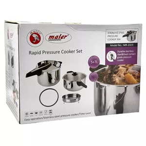 زودپز دوقلو مایر مدل MR-2323 با ضمانت اصالت مادام العمر 