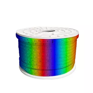 ریسه شلنگی رویالوکس 10میلی متر RGB هفت رنگ (100 متر)