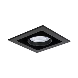 چراغ سقفی توکار 30 وات تک خانه دانلایت 18 در 18 مدل آدنا کد M5711MLED2830-BL برند مازی نور