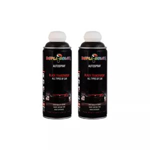 اسپری رنگ آستر پلاستیک دوپلی کالر مدل Plastic Primer حجم 400 میلی لیتر مجموعه 2 عددی