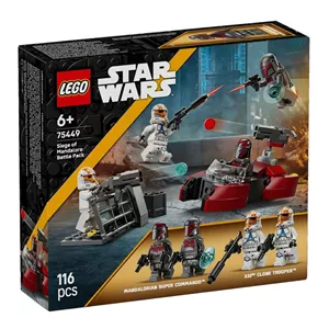 لگو 116 تکه سری استار وارز مدل Siege of Mandalore Battle Pack کد 75449