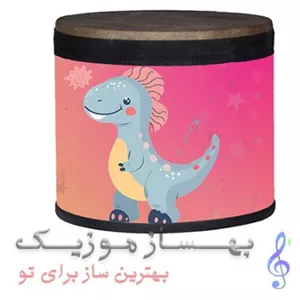طبلک موسیقی طرح دایناسور