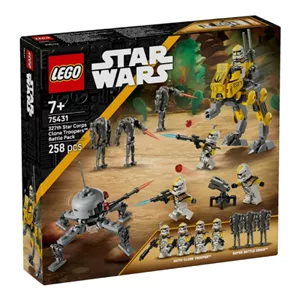 لگو 258 تکه سری استاروارز مدل 327th Star Corps Clone Troopers Battle Pack 75431