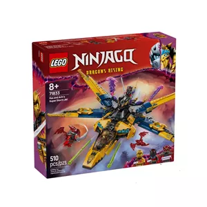 لگو 510 تکه سری Ninjago مدل Ras and Arin s Super Storm Jet کد 71833