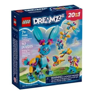 لگو 143 تکه سری DREAMZzz مدل Bunchu’s Creative Animal Adventures کد 71488