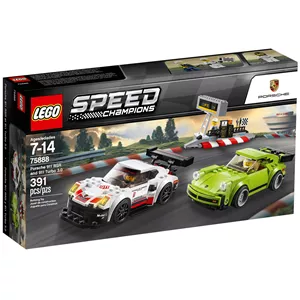 لگو لگو مدل Porsche 911 RSR and 911 Turbo 75888