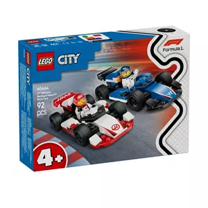 لگو 92 تکه سری سیتی مدل F1 Williams Racing and Haas F1 Racing Cars کد 60464