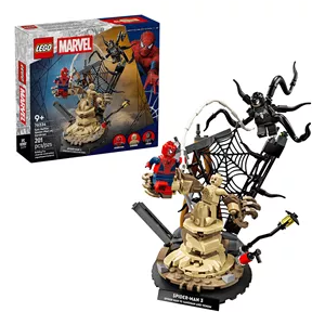 لگو 201 تکه سری Marvel مدل Epic Battle: Spider-Man vs. Sandman کد 76334