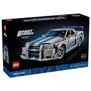 لگو سری تکنیک مدل 2 Fast 2 Furious Nissan Skyline GT-R (R34) Car کد 42210