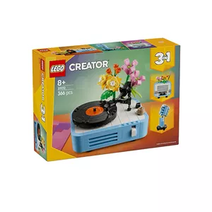لگو 366 تکه سری Creator 3in1 مدل Record Player with Flowers کد 31172