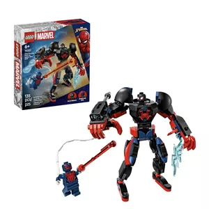 لگو 135 تکه سری Marvel مدل Miles Morales Mech vs. Spider-Man 2099 کد 76337