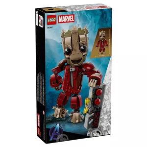 لگو 604 تکه سری Marvel مدل Ravager Jumpsuit Groot کد 76341