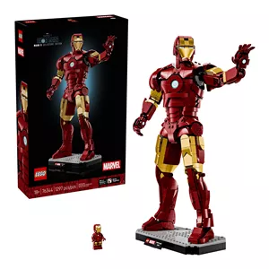 لگو 1297 تکه سری Marvel مدل Iron Man Mark 3 Collectors  Edition کد 76344