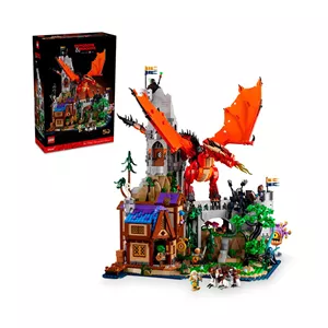 لگو 3745 تکه سری Ideas مدل Dungeons & Dragons Red Dragon’s Tale کد 21348