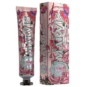 خمیر دندان مارویس گل مدل KISSING ROSE ( کارتن قرمز) 