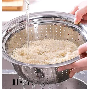 آبکش استیل 6 پارچه و تک عددی یونیک لبه ضخیم