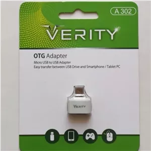 رابط OTG اتصال فلش به گوشی micro USB سفید جنس خوب