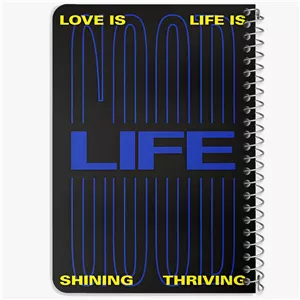 دفتر لیست خرید 50 برگ خندالو طرح Life کد F6390